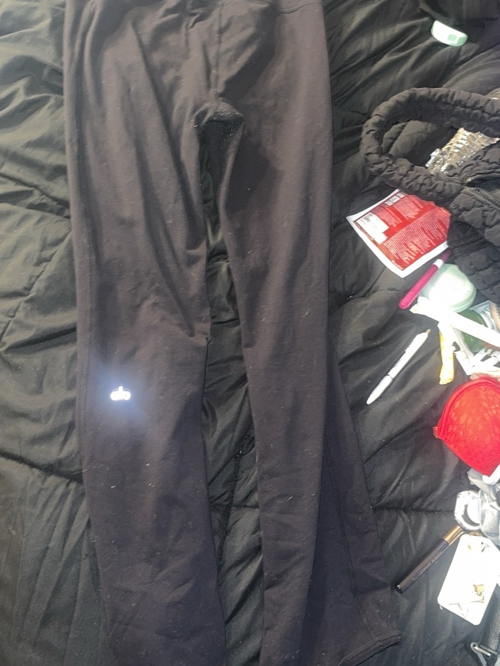 ALO Yoga Black flare Leggings